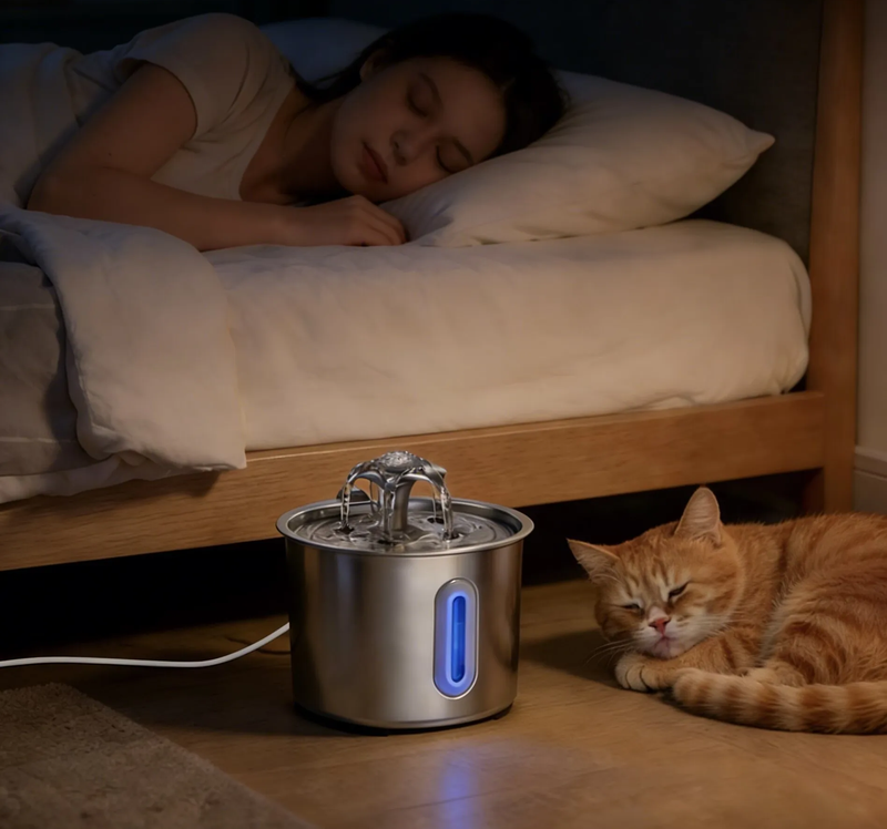Je dors enfin tranquille la nuit